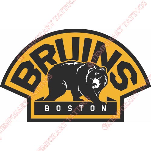 Boston Bruins Customize Temporary Tattoos Stickers NO.76
